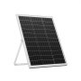 VEVOR Cargador de Batería Solar 25 W, Células Monocristalinas, Controlador MPPT Externo, Soporte de Montaje Ajustable, Resistencia al Agua IP67, para Coches, Barcos, Autocaravanas y Remolques