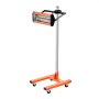 VEVOR Lámpara de Curado por Infrarrojos 1500W Tiempo de 1 a 60 min Luz de Curado para Coche con Calefacción Automática con Soporte Calentadores de Cabina de Horneado en Aerosol para Área de Horneado