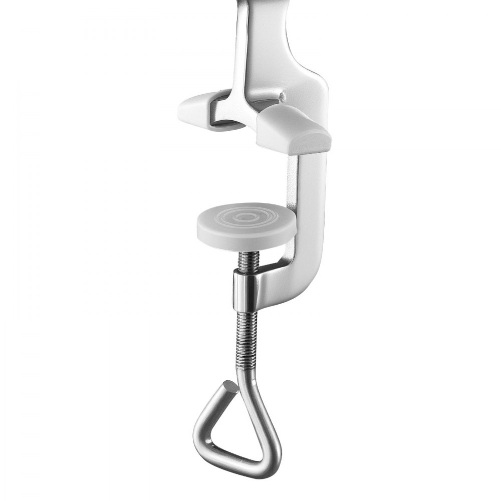 VEVOR Picadora de Carne Manual de Acero Inoxidable 304 con Manivela y Abrazadera de Acero para Mesa Máquina para Moler Carne con 2 Placas de Corte y 4 Tubos Ideal para Carne de Res, Restaurante