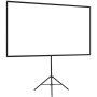 VEVOR Pantalla de Proyector con Trípode, Pantalla de Proyección Portátil Antiarruga de 203,2 cm con Bolsa de Transporte Ángulo Amplio de 160° 16:9 4K HD para Presentaciones de Cine en Casa