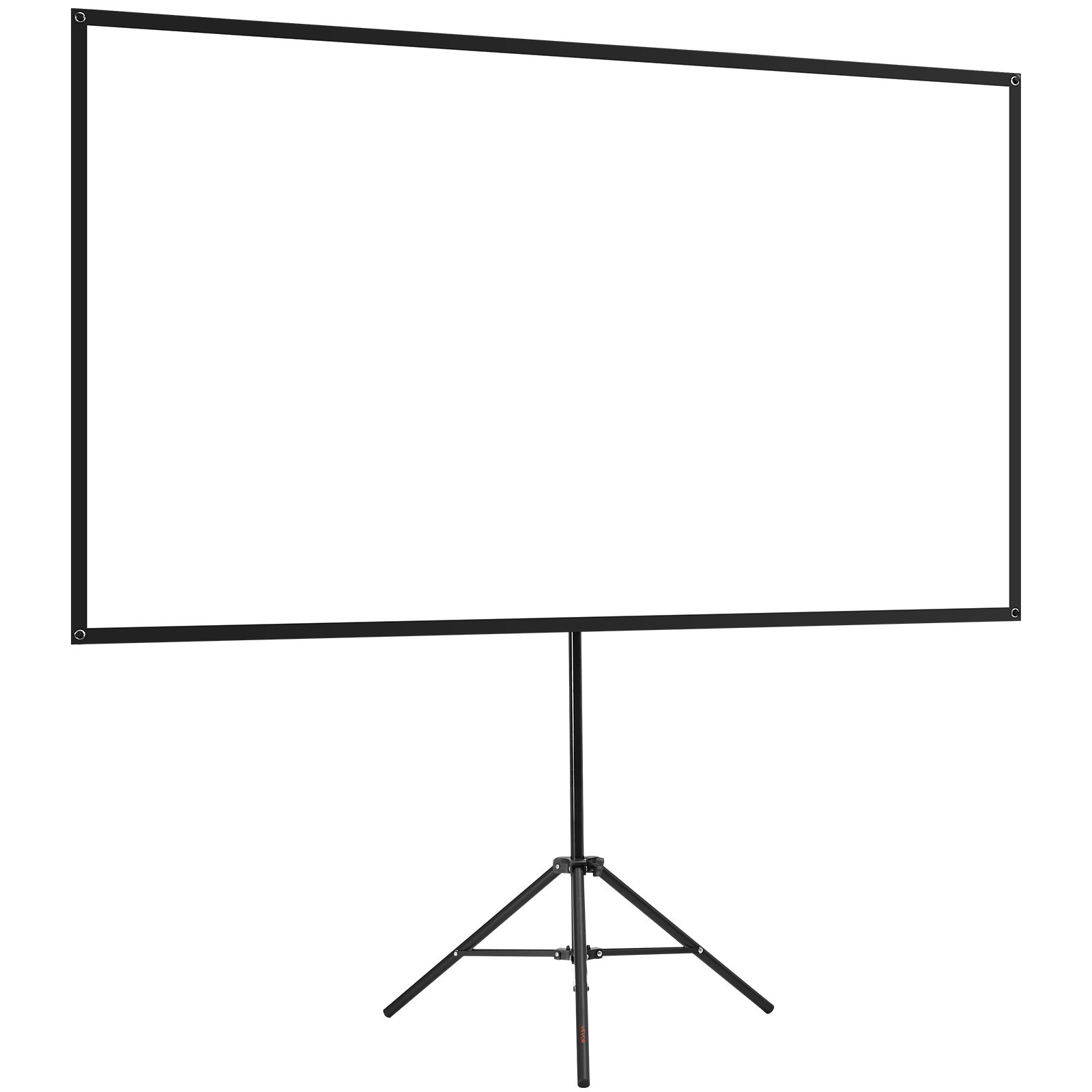 VEVOR Pantalla de Proyector con Trípode, Pantalla de Proyección Portátil Antiarruga de 203,2 cm con Bolsa de Transporte Ángulo Amplio de 160° 16:9 4K HD para Presentaciones de Cine en Casa