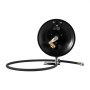 VEVOR Pressure Washer Hose Reel, 15.2 m x 9.5 mm Heavy-Duty Steel Bracket-Mounted Pressure Hose Reel, Wall/Floor/Truck Mount, 4000PSI Max, Manual Power Hand Crank for Water, with Grip Handle