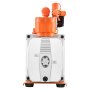VEVOR Kit de Bomba de Vacío y Manómetro 7 CFM 198 L/min, Bomba de Vacío de Paletas Rotativas de 2 Etapas, Compatible con R134a, R22 y R410a para Aires Acondicionados de Automóviles y Hogares
