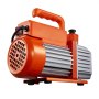 VEVOR 115 L/min AC Vacuum Pump and Gauge Set, Single Stage, Rotary Vane HVAC Air Vacuum Pump, A/C Refrigerant Manifold Gauge Kit, with Leak Detector, Carry Bag, for R134a R22 R410a R1234YF Refrigerant