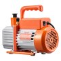 VEVOR 3,5 CFM Bomba de Vacío y Manómetro de Aire Acondicionado Bomba de Vacío de Una Etapa Kit de Manómetro de Colector de Refrigerante de Aire Acondicionado con Mangueras para R134a, R12, R22, R502a