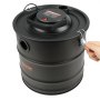 VEVOR Ash Vacuum Cleaner with HEPA Filter System, Soot Vacuum Cleaner, Fireplace Vacuum Cleaner, Ash Vacuum Cleaner, Fireplace Vacuum Cleaner - for Grills and Ovens | 20L Metal Container | 1200W Power | 16kPa suction power