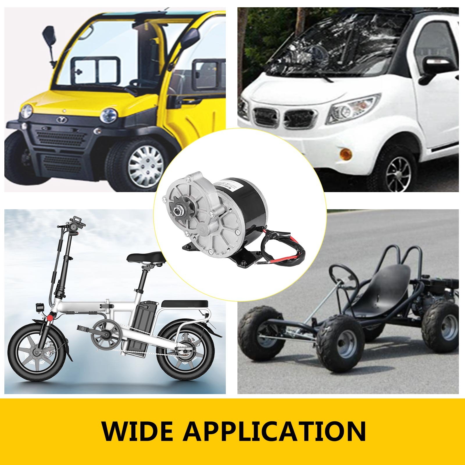 Motor Eléctrico De Reducción De Engranajes 12v 50w Con 9 Ruedas Dentadas 2700rpm