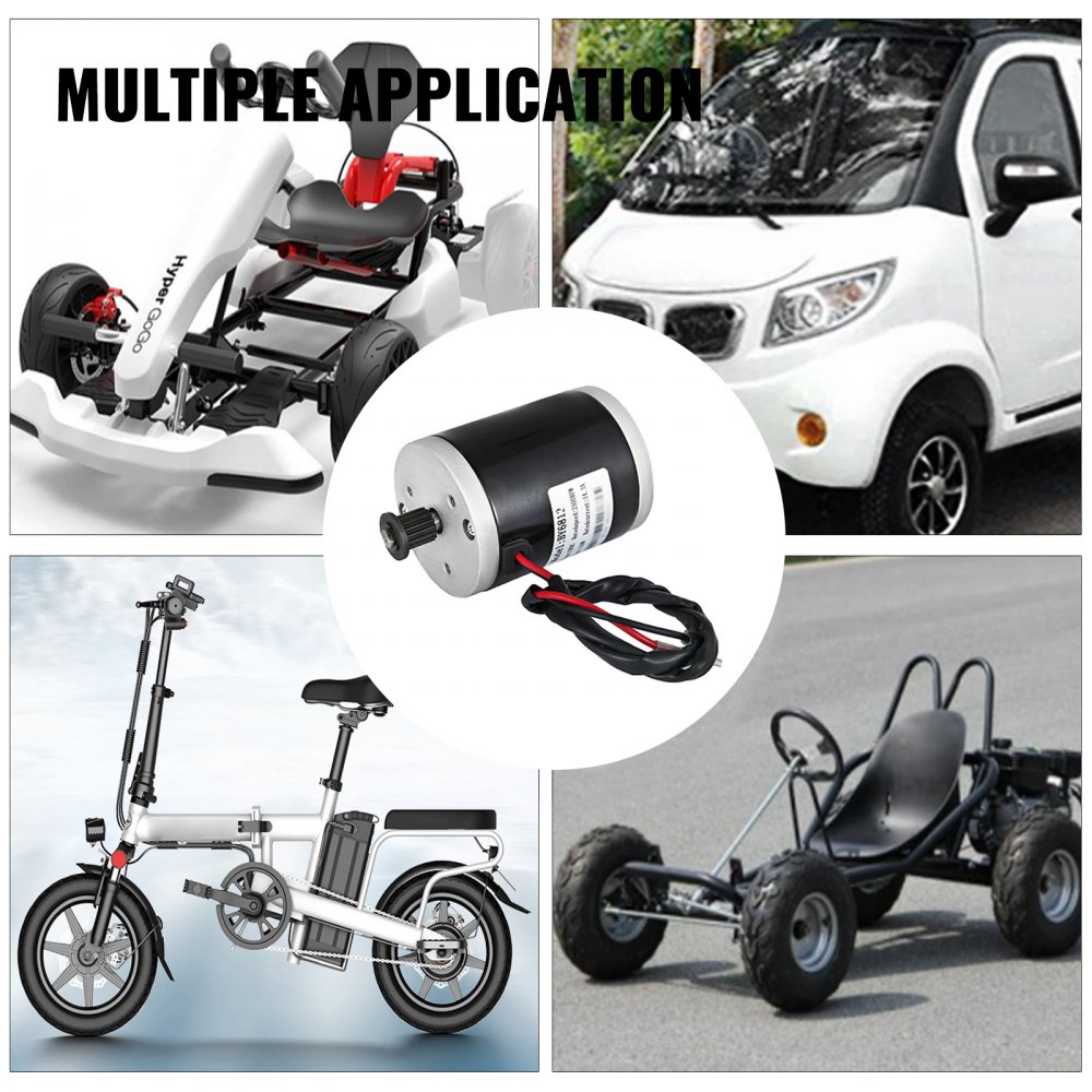 Motor Eléctrico Motor Cepillado De Cc Con Polea De Correa 150w 12v