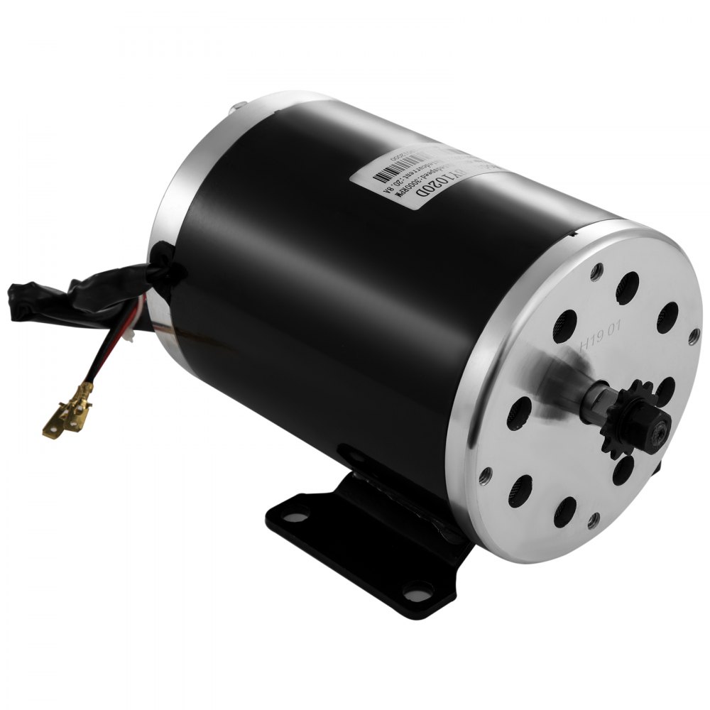 1000w 48v Cc Motor Eléctrico Reversible Con Controlador Y Pedal E-bike 3000rpm