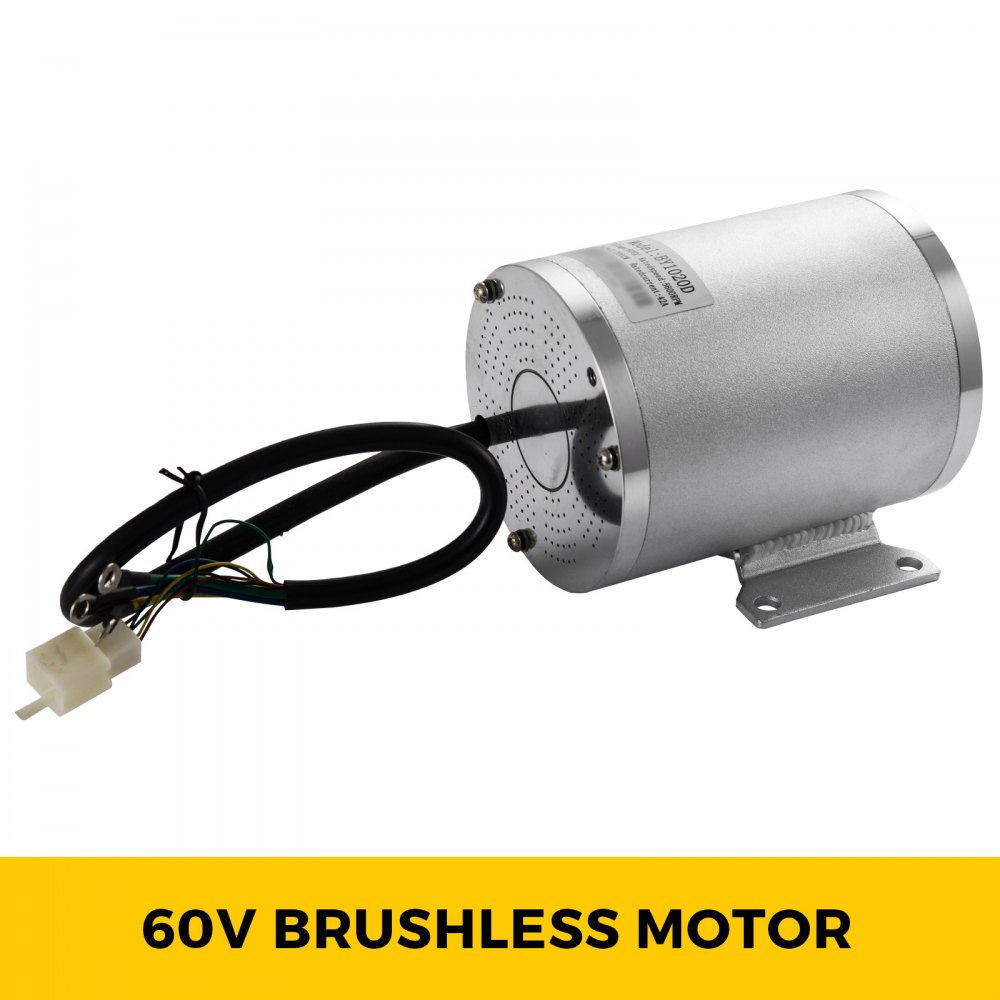 Motor Sin Escobillas Eléctrico De 60v Cc 2000w Con Piñón De 11 Dientes Go Karts