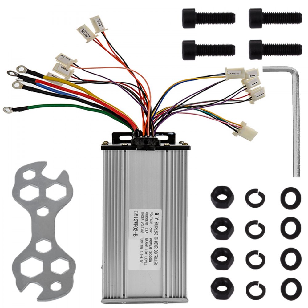 Motor sin Escopillas 60V Motor Eléctrico para E-bike Scooter 5600RPM y Controlador