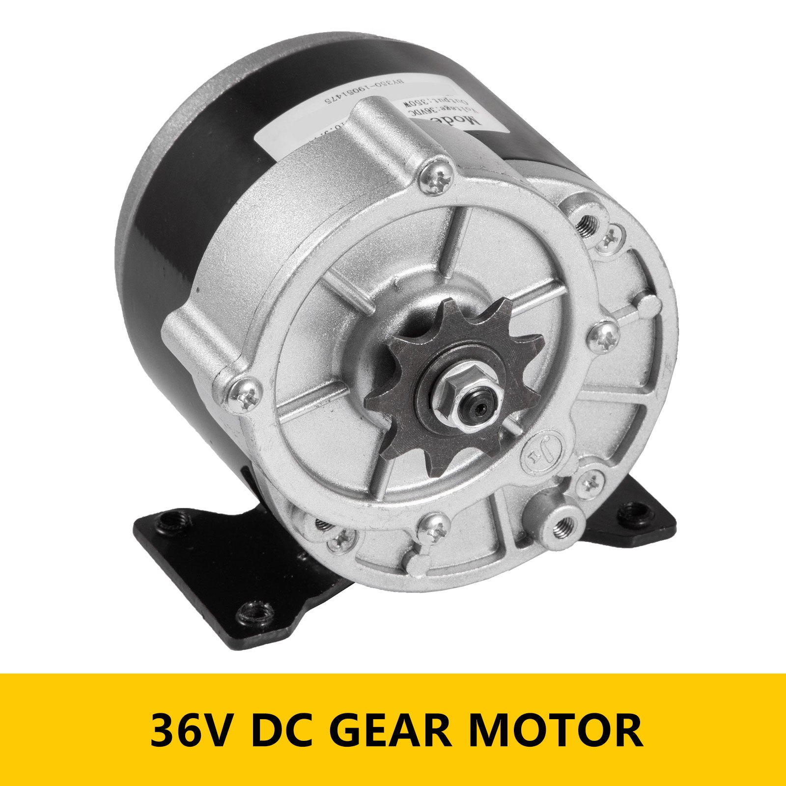Motor De Corriente Directa Motor De Engranaje 36v 350w 3000 Rpm Con 9 Dientes