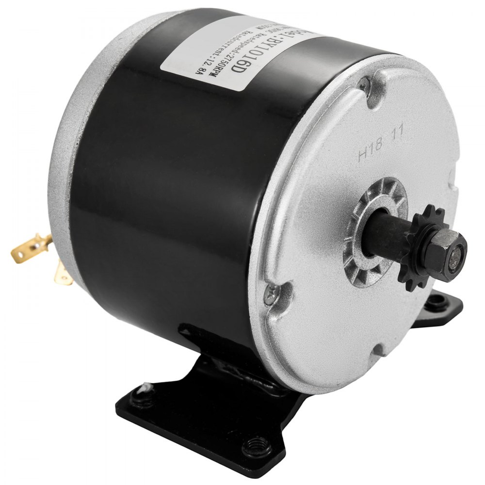 Motor Eléctrico Cepillado 36v Dc 350w 2750rpm Skateboard Bicicleta E-scooter
