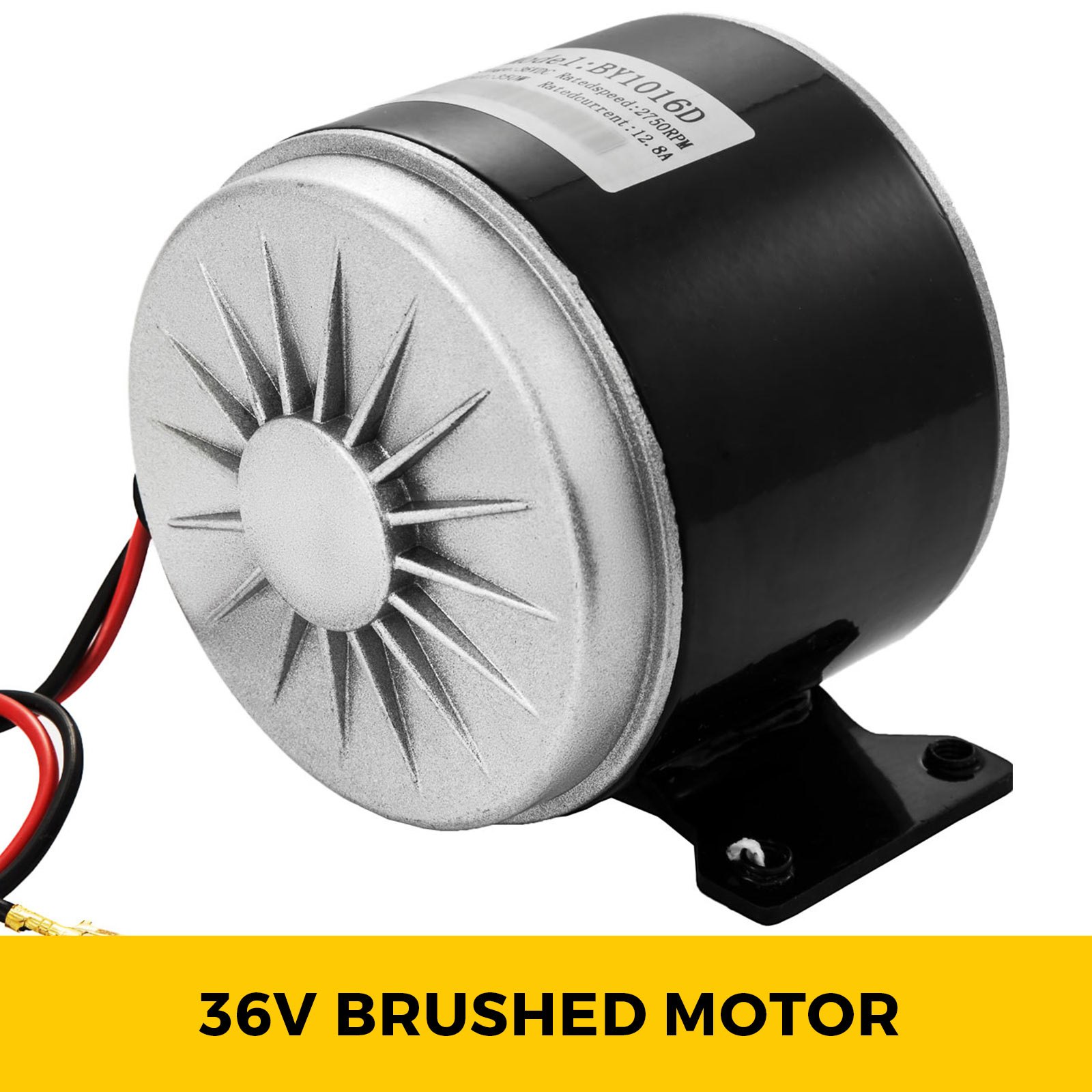 Motor Eléctrico Cepillado 36v Dc 350w 2750rpm Skateboard Bicicleta E-scooter