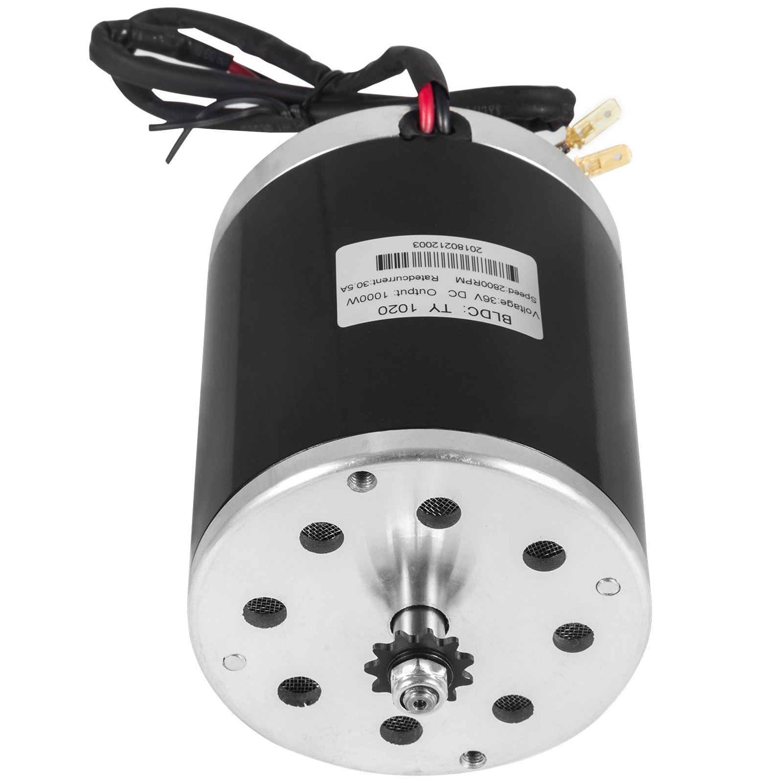 Motor Eléctrico De 3000rpm Motor Cepillado 36v Cc 1000w Para E-bike Go Karts