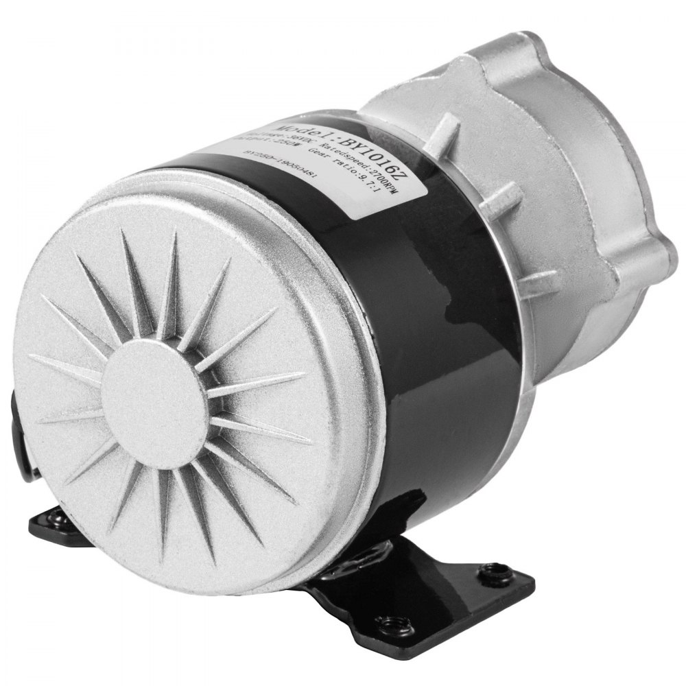 Motor Eléctrico Cepillado 36 V Motorreductor De 250w 2700rpm Reversible Go Kart