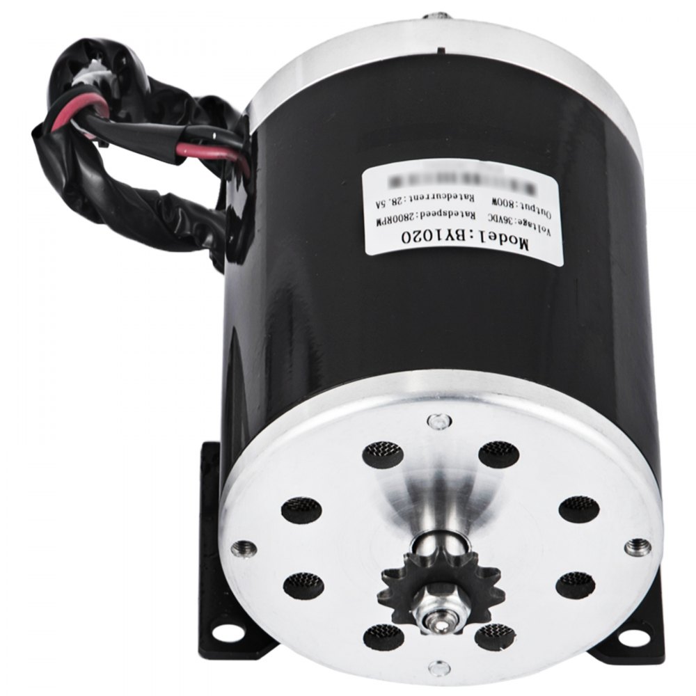 Motor Cepillado + Soportes De Montaje Y Controlador 36v 800w Motor De Cc 2750rpm