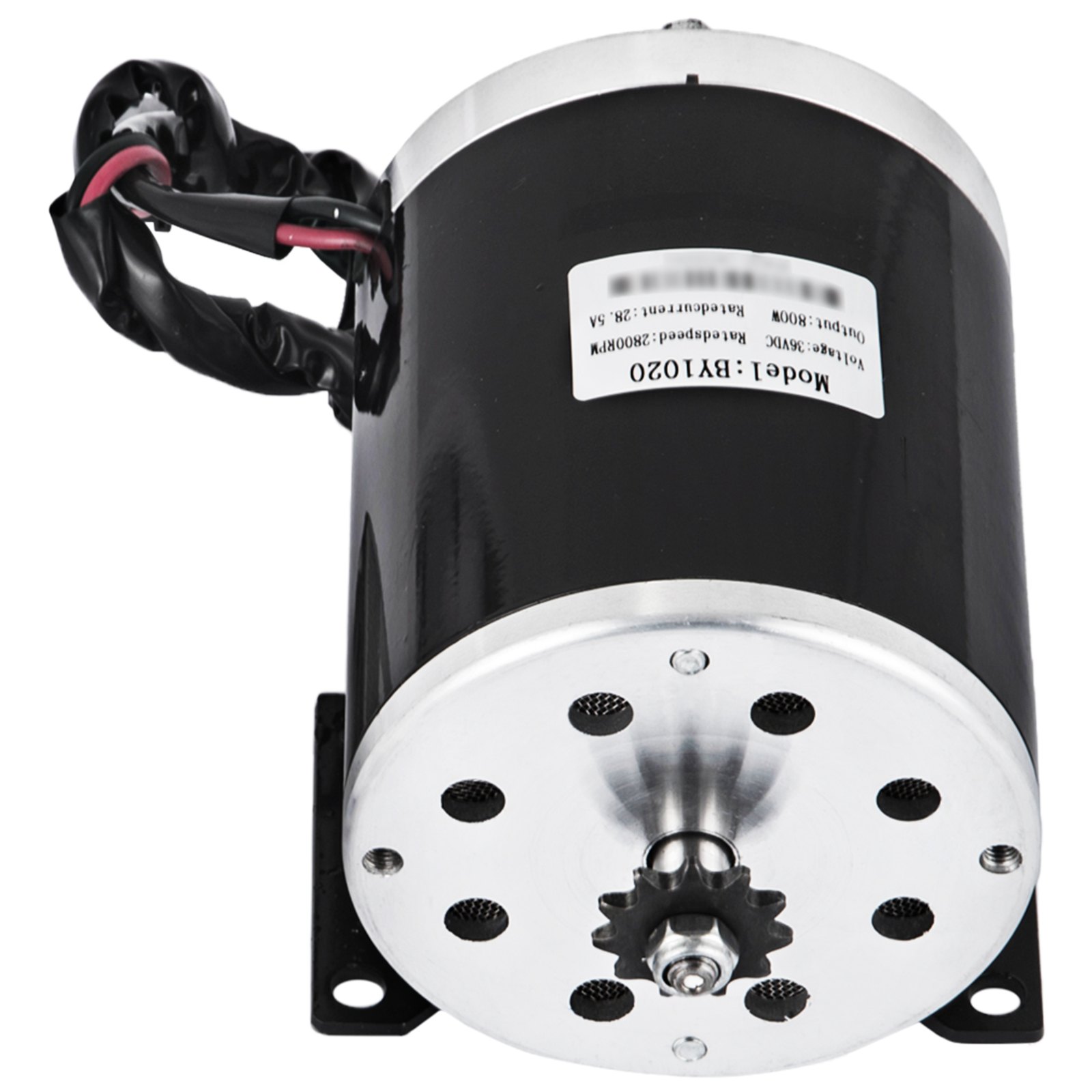Motor Cepillado + Soportes De Montaje Y Controlador 36v 800w Motor De Cc 2750rpm