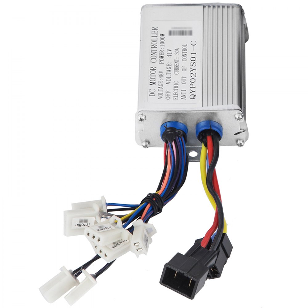 Motor Eléctrico Cepillado 48v Cc 1000w Motor Con Controlador Velocidad 3000rpm