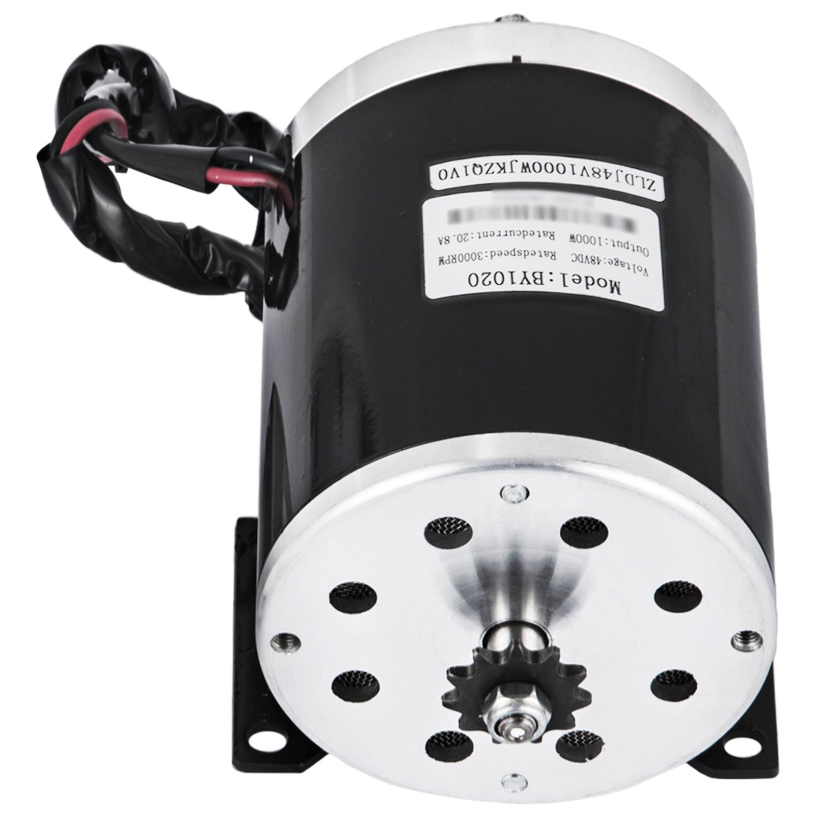 Motor Eléctrico Cepillado 48v Cc 1000w Motor Con Controlador Velocidad 3000rpm