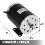 Motor Eléctrico Cepillado Ty1020 Motor De Reducción De Engranajes 1000w 48v