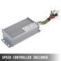 48v 750w Motor De Cc Sin Escobillas Con Reducción De Engranajes 6:1 Controlador