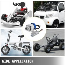 48v 750w Motor De Cc Sin Escobillas Con Reducción De Engranajes 6:1 Controlador