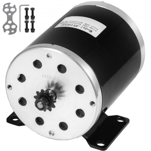 Motor Eléctrico Cepillado 24v Motor De Cc De 500w Velocidad 2500rpm Go Kart