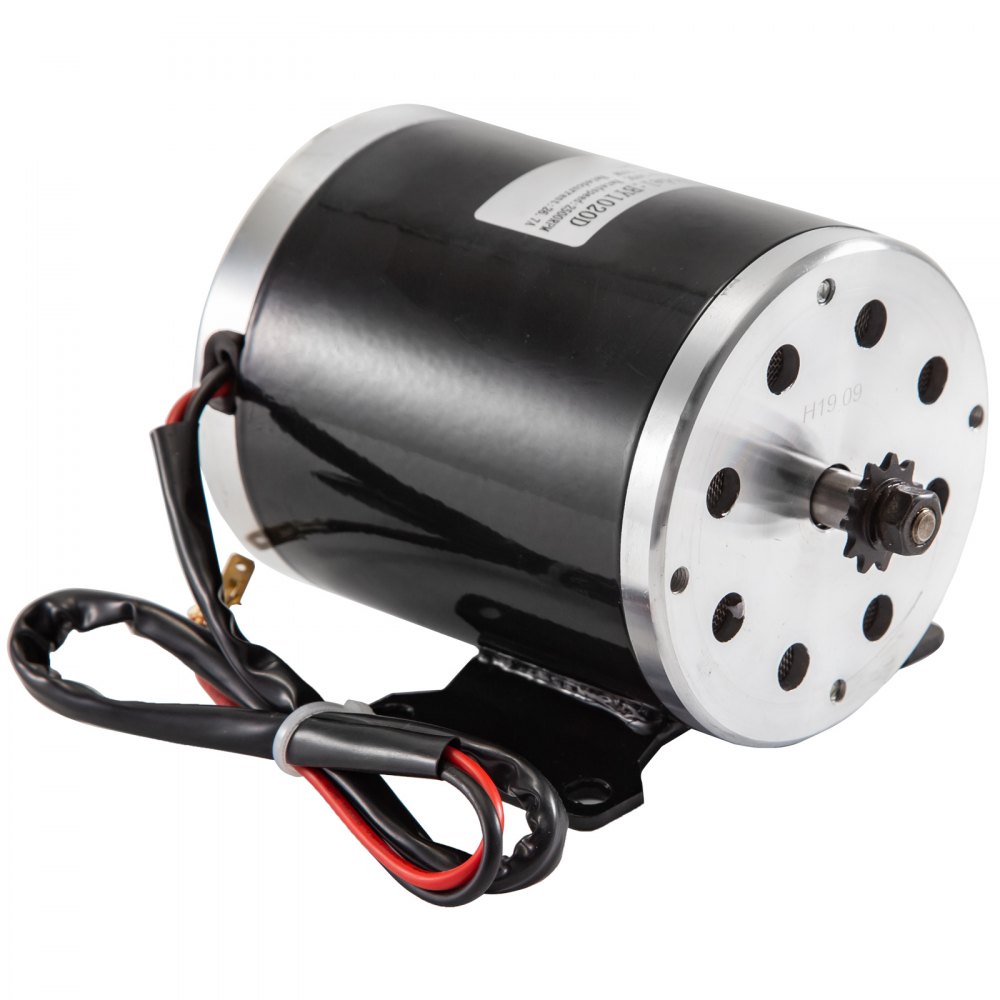 Motor Eléctrico Con Caja De Control De Reversa Motor Cepillado 2500rpm 500w 24 V