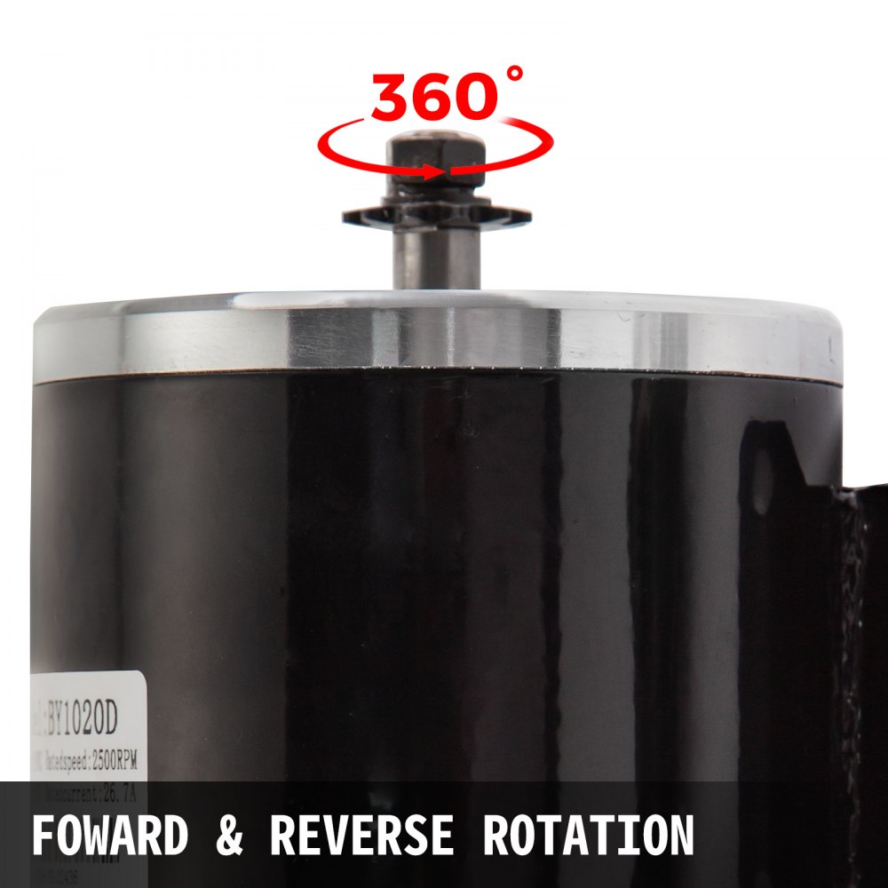 Motor Eléctrico Con Caja De Control De Reversa Motor Cepillado 2500rpm 500w 24 V