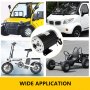 Motor Eléctrico Cepillado Con Controlador Y Manejas 36v 500w Para Go Karts