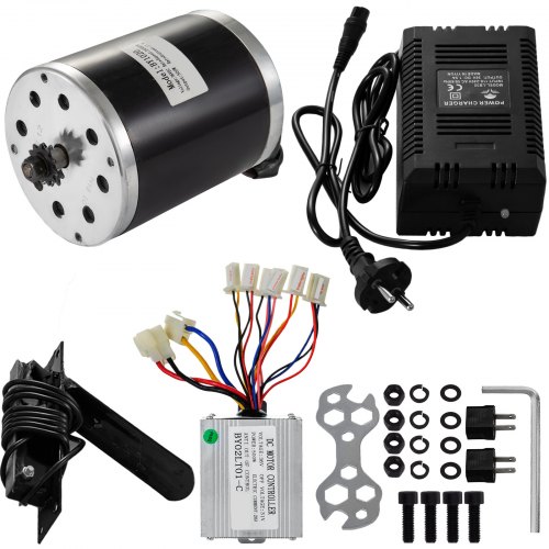 Motor Eléctrico Cepillado 500w 36v 2500rpm Scooter Motor Rotación Inversa
