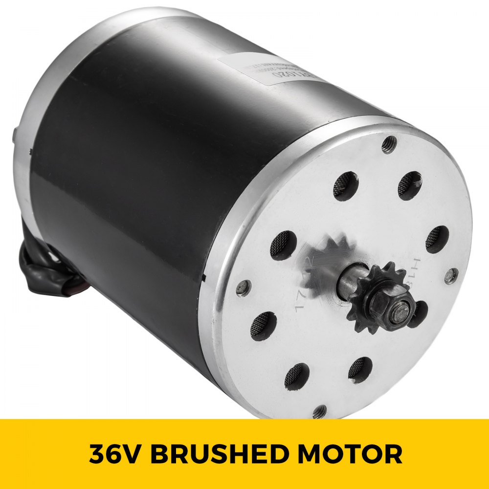 Motor Eléctrico Cepillado 500w 36v 2500rpm Scooter Motor Rotación Inversa