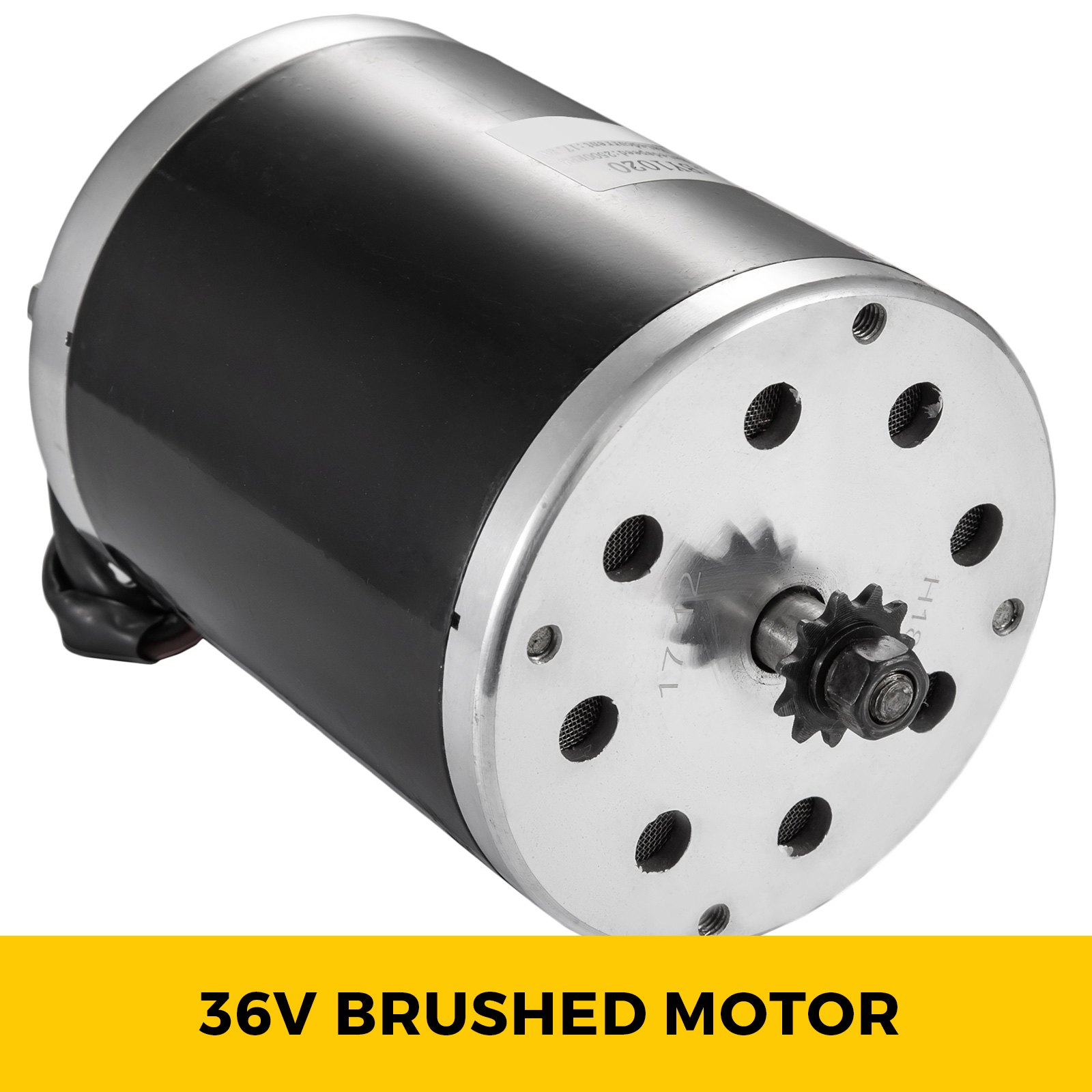 Motor Eléctrico Cepillado 500w 36v 2500rpm Scooter Motor Rotación Inversa