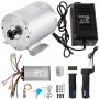 VEVOR Motor sin Escobillas Motor Go Kart Eléctrico 500W Kit de Motor para Scooter Eléctrico Perfecto para Scooter Eléctrico, Bicicleta Eléctrica, Bicicleta Eléctrica y Scooter Electrónico Etc.
