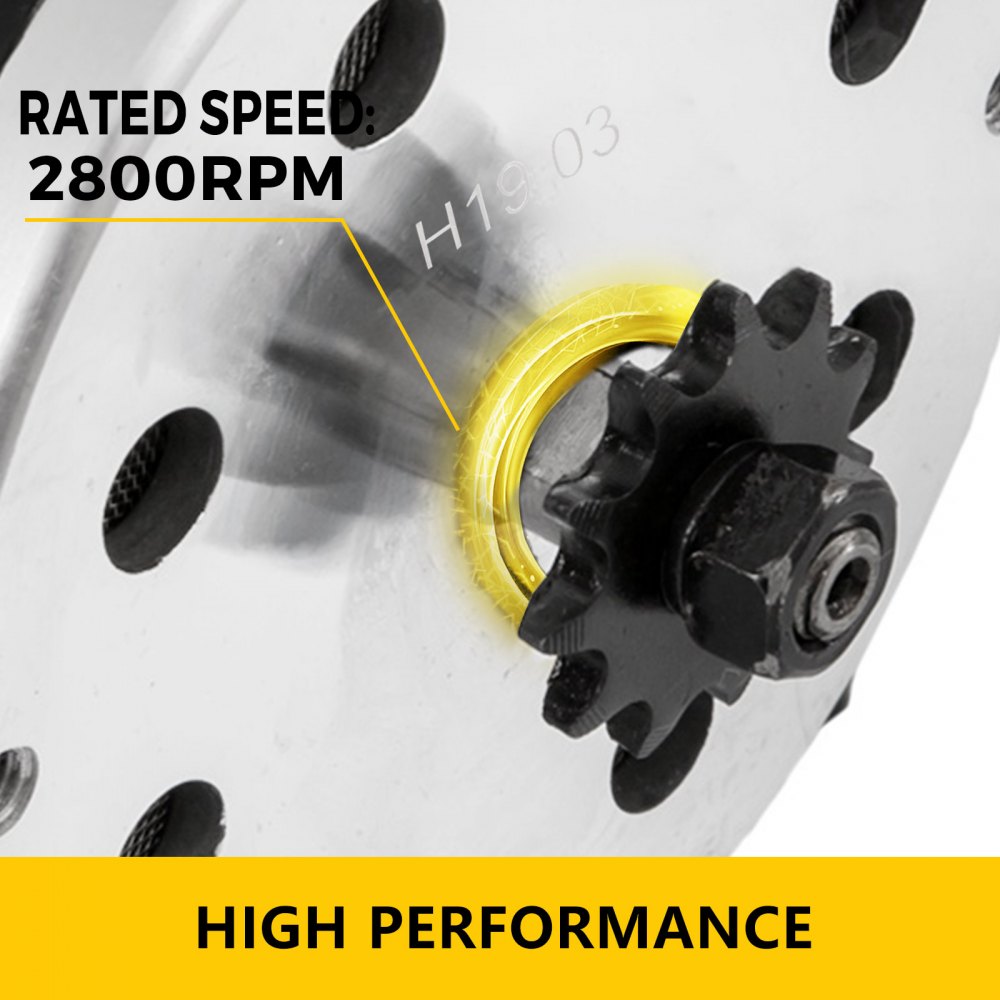 Motor Cepillado De 800w 36v Cc Con Controlador+pedal+manijas+llave De Encendido