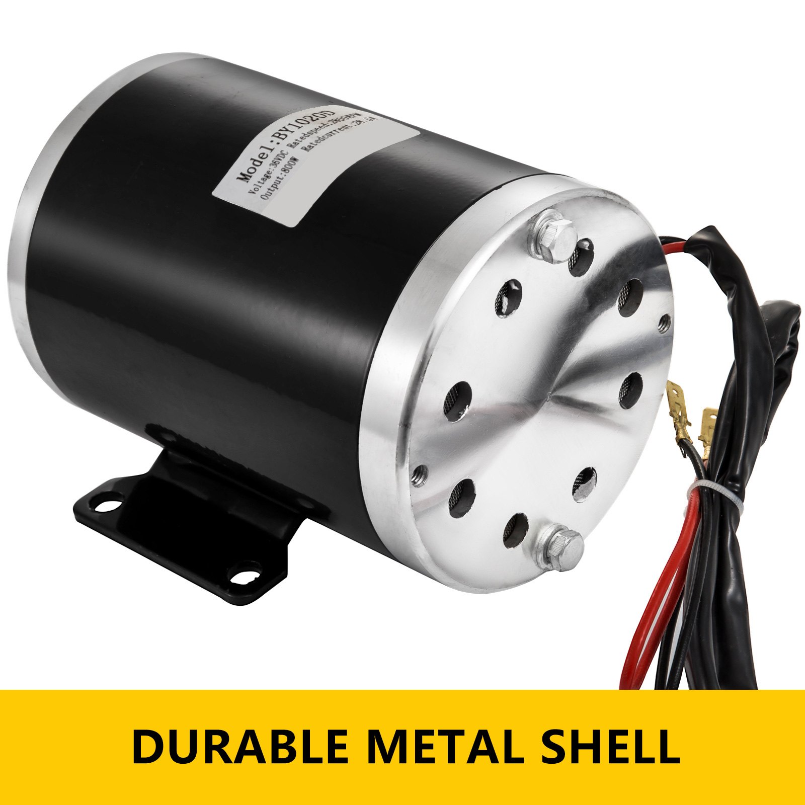 Motor Eléctrico Cepillado Con Controlador, Manijas Y Pedal 36v Cc 800w 2800rpm