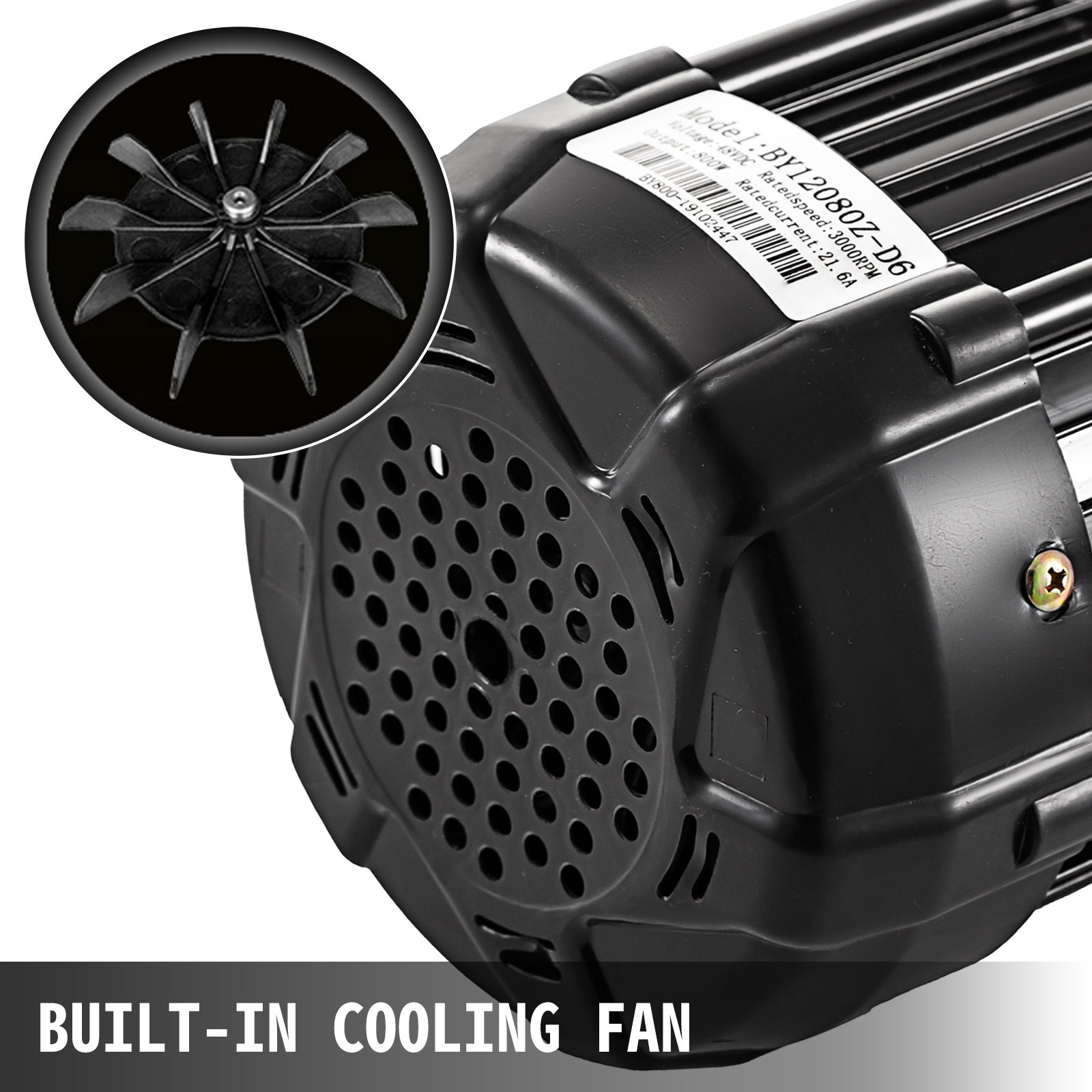 Motor De Velocidad Diferencial Motor Eléctrico De Triciclo 48v-60v 1500w