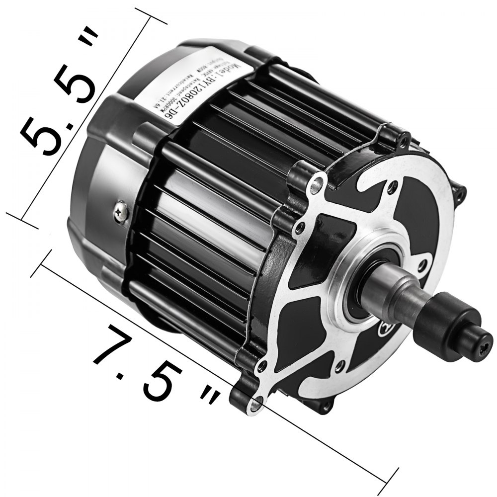 Motor De Velocidad Diferencial 3000rpm Motor Eléctrico De Triciclo 48v-60v 800w
