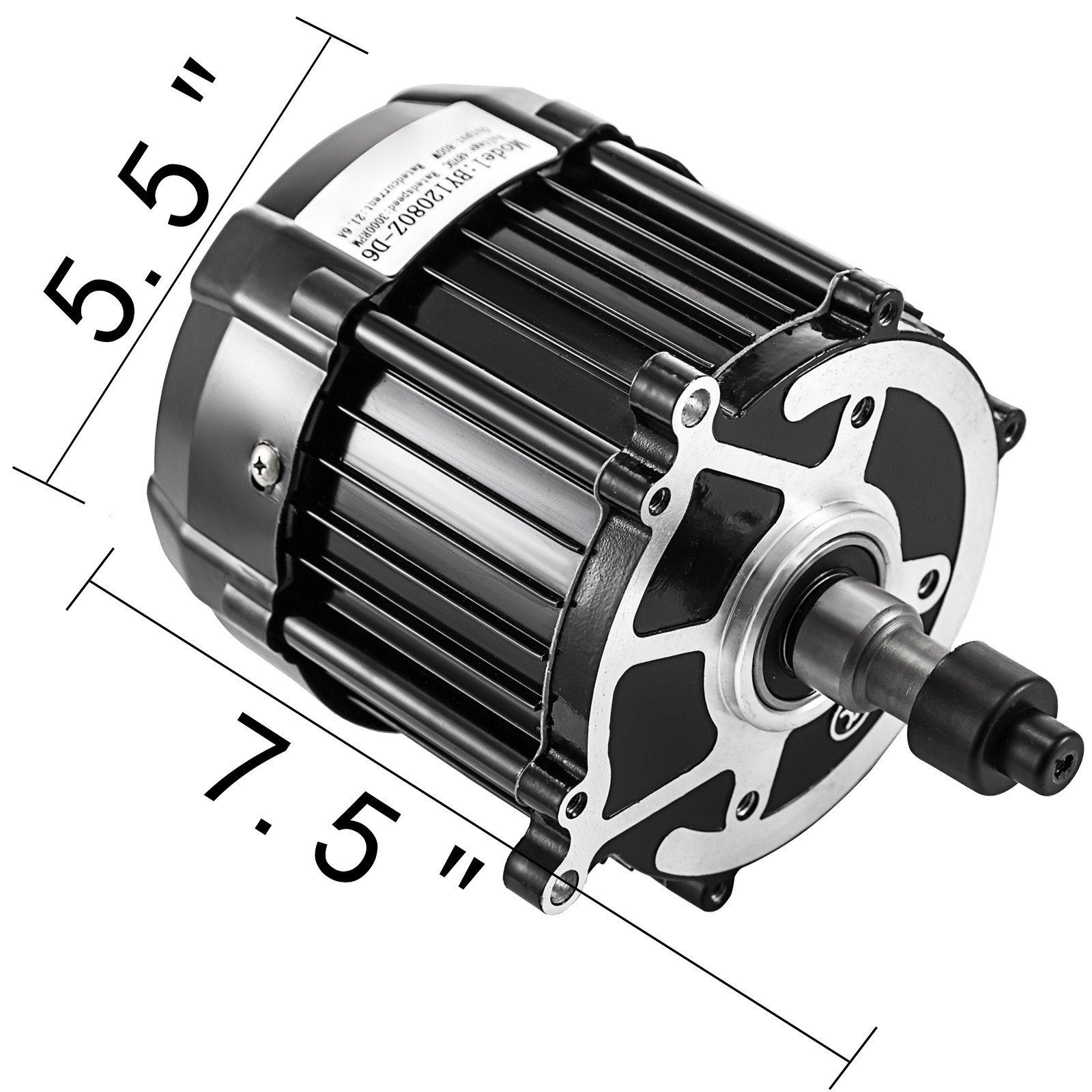 Motor De Velocidad Diferencial 3000rpm Motor Eléctrico De Triciclo 48v-60v 800w