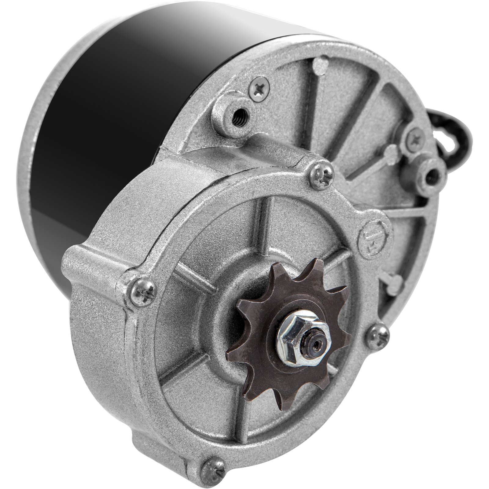 VEVOR Motor con cepillo, motor eléctrico, 24V, CC, 250W, motorreductor para scooter