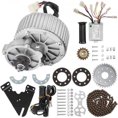 Motor Cepillado Motorreductor 24v 450w Kit De Motor Para Scooter Eléctrico