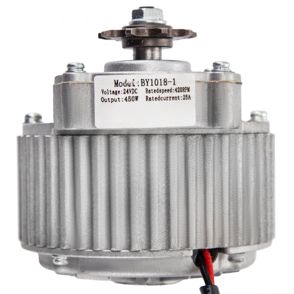 Motor Cepillado Motorreductor 24v 450w Kit De Motor Para Scooter Eléctrico