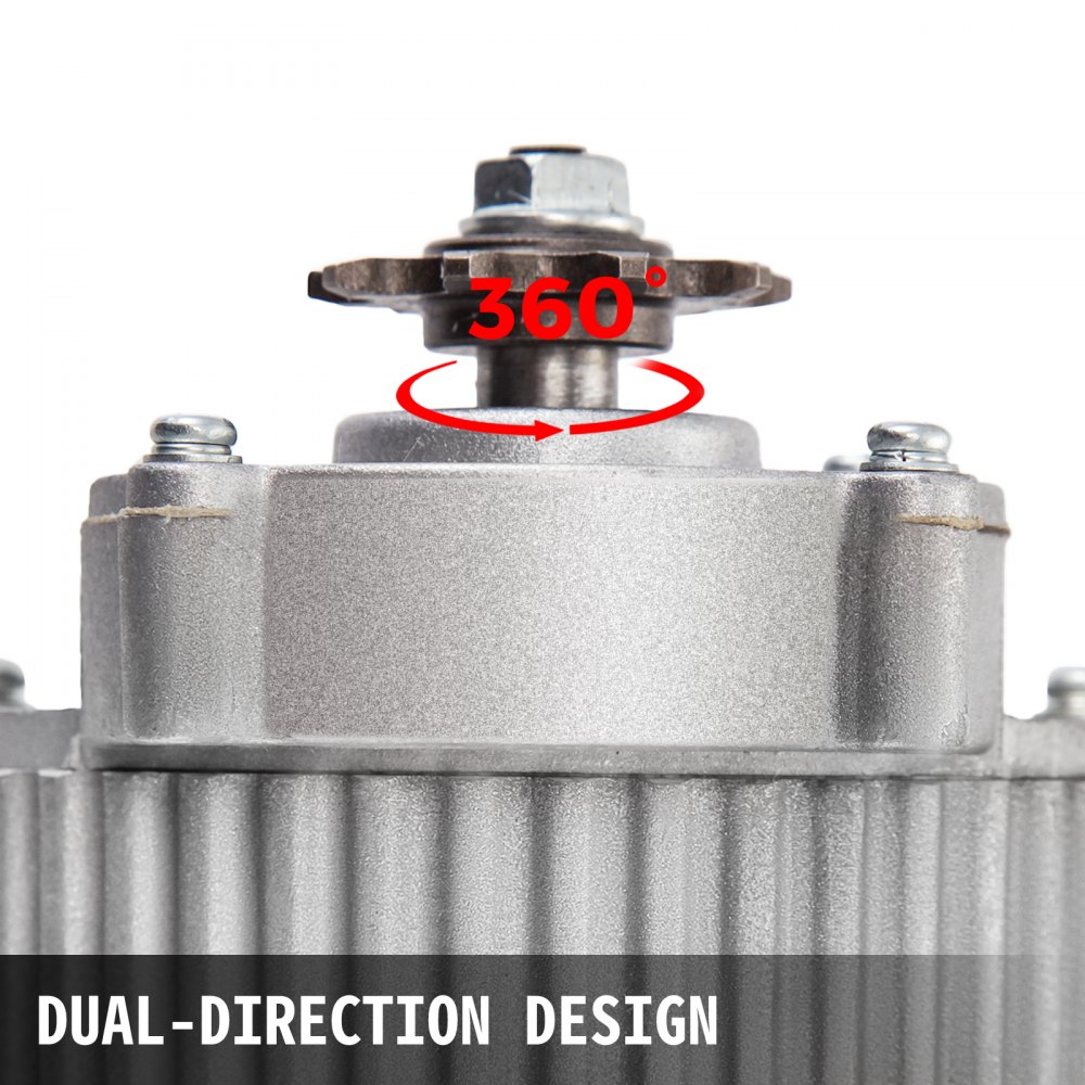 Motor Reductor De Engranajes Motor Kit Piñón Cadena Motor Cepillado 36v 450w