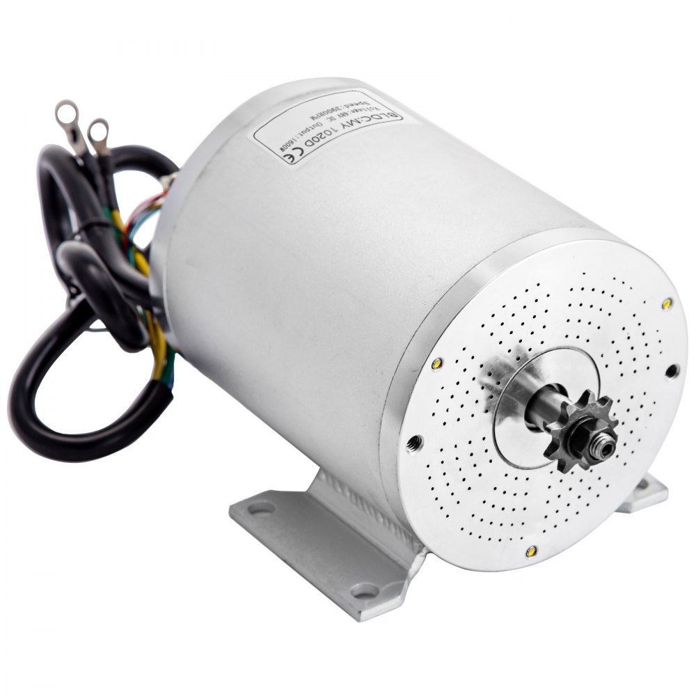 Motor Eléctrico Sin Escobillas 48 V 1600 W Motor De Cc 3900 Rpm Para E-bikes