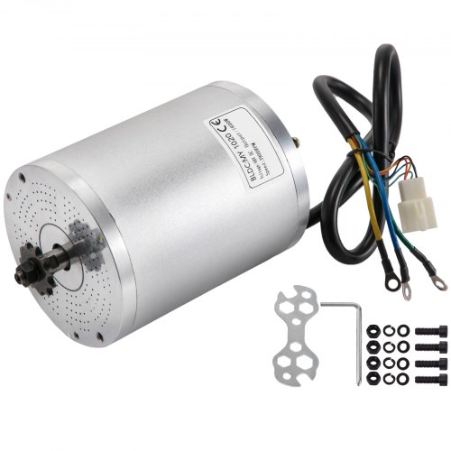 Motor Sin Escobillas Motor Electrico De 3900rpm 48v 1600w Motor De Cc De 42a