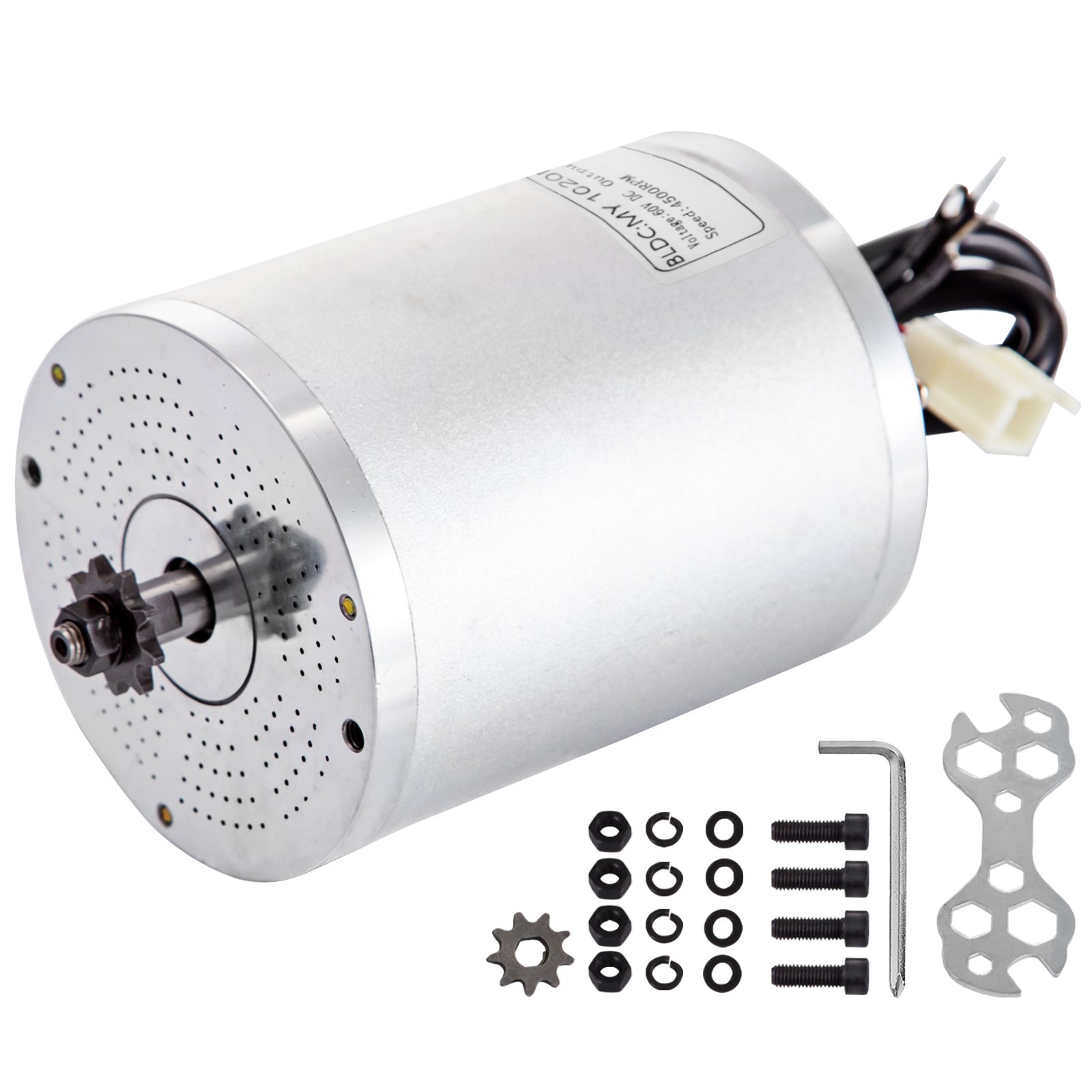 Motor De Cc Sin Escobillas Motor Eléctrico Para Go Kart Motor De 60 V 2500 W