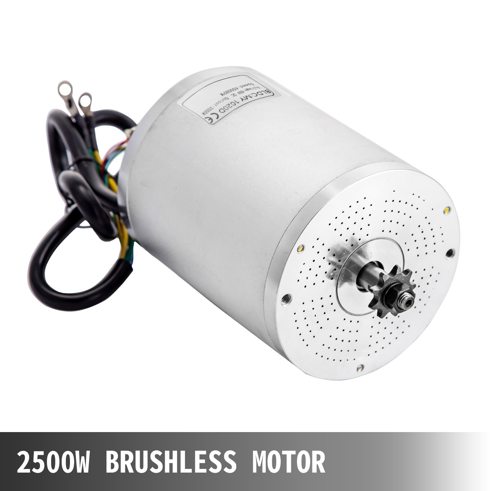 Motor De Cc Sin Escobillas Motor Eléctrico Para Go Kart Motor De 60 V 2500 W