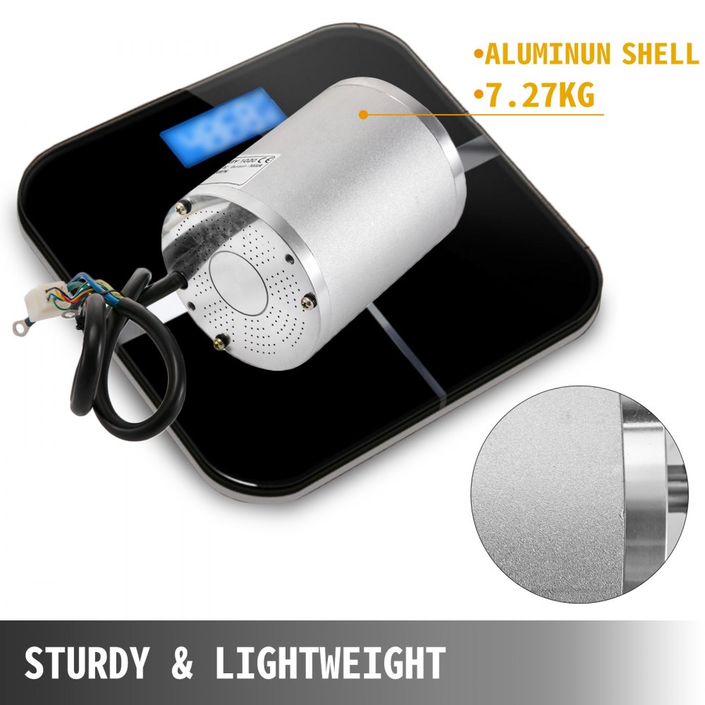 Motor Sin Escobillas Motor Eléctrico Sin Base 60v Cc 3000w Con Controlador