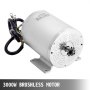 VEVOR Motor sin Escobillas Motor Eléctrico para Go Kart 72V 3000W con Soporte de Montaje Perfecto para Scooter Eléctrico y Bicicleta Eléctrica